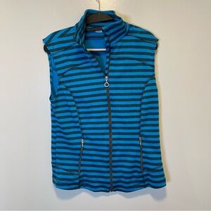 NILS Vibrant Blue and Black Vest women’s size medium